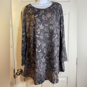 Floral‎ Patterned Women's Blouse